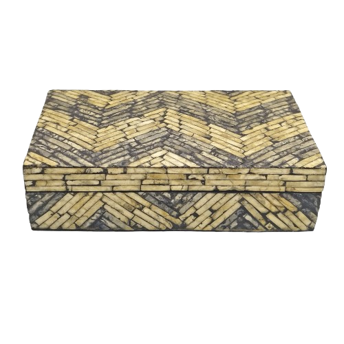 Marmorata rectangular storage box
