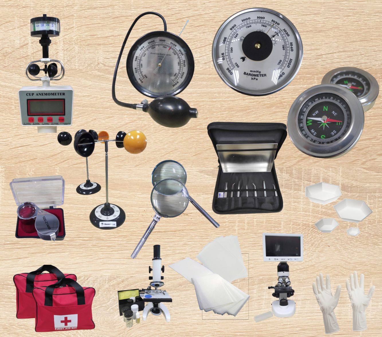 SCIENCE DEVICES, INSTRUMENTS AND MEASURING TOOLS - EARTH AND SPACE, AND LIVING THINGS